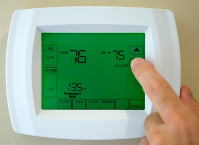 Thermostat service by R & J Preventive Maintenance